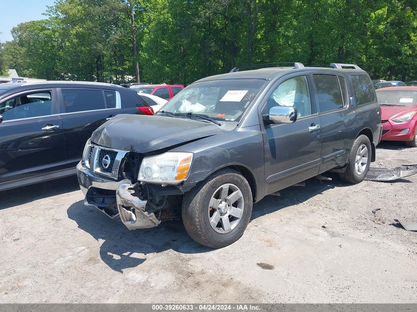 2007 Nissan Armada Le VIN: 5N1BA08A37N720288 Lot: 39260633