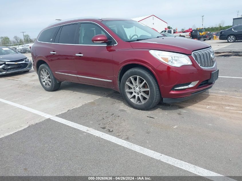 VIN 5GAKVBKD5HJ215483 2017 BUICK ENCLAVE LEATHER