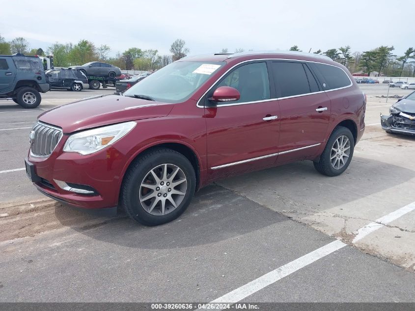 VIN 5GAKVBKD5HJ215483 2017 BUICK ENCLAVE LEATHER