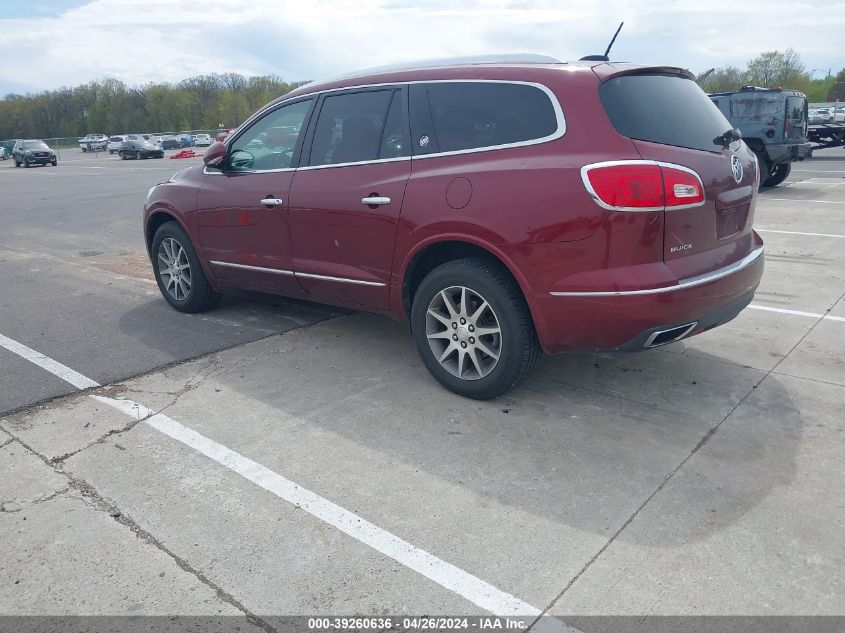 VIN 5GAKVBKD5HJ215483 2017 BUICK ENCLAVE LEATHER