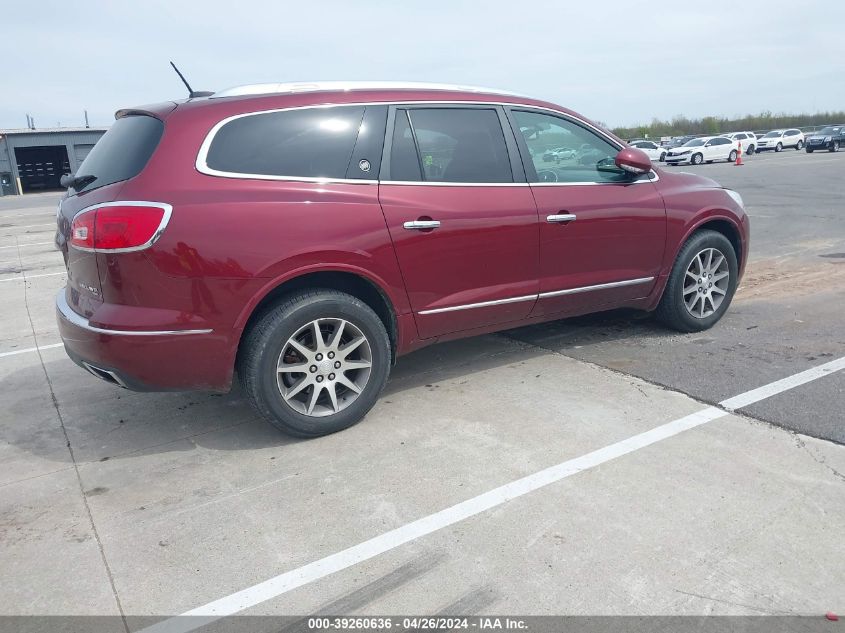 VIN 5GAKVBKD5HJ215483 2017 BUICK ENCLAVE LEATHER
