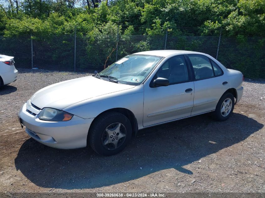 1G1JC52F337259130 | 2003 CHEVROLET CAVALIER