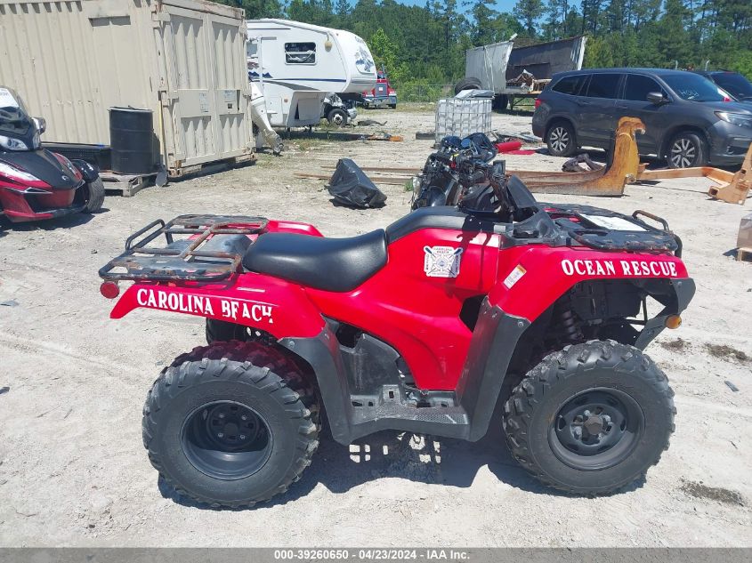 2021 Honda Trx420Tm VIN: 1HFTE3908M470512 Lot: 39260650