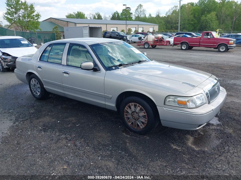 2006 Mercury Grand Marquis Gs VIN: 2MEFM74W86X604121 Lot: 39260670