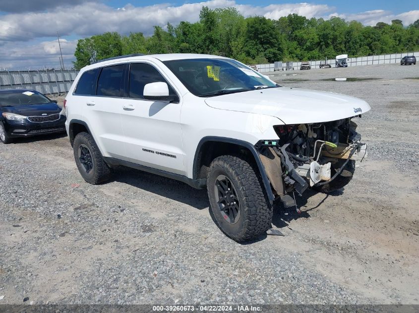 2018 Jeep Grand Cherokee Laredo E 4X4 VIN: 1C4RJFAG8JC299269 Lot: 39260673