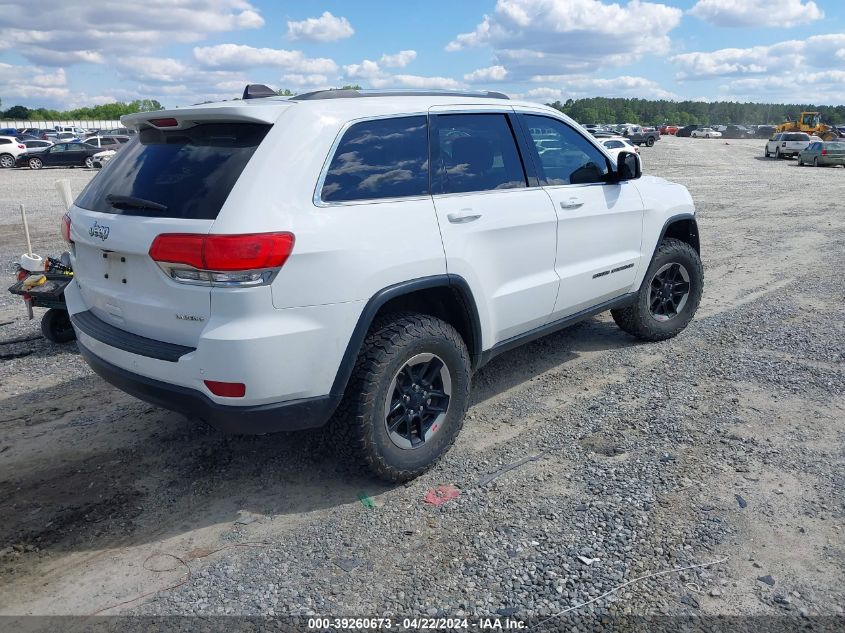 2018 Jeep Grand Cherokee Laredo E 4X4 VIN: 1C4RJFAG8JC299269 Lot: 39260673