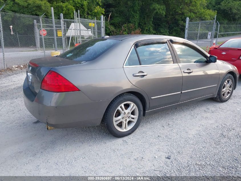 2006 Honda Accord 2.4 Ex VIN: 1HGCM56876A065766 Lot: 39260697