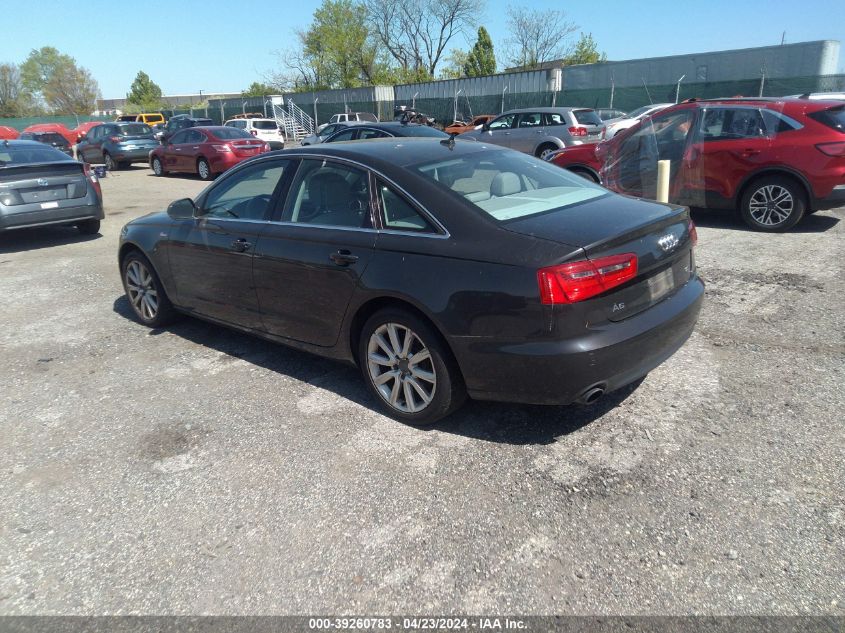 WAUGGAFC0DN135597 | 2013 AUDI A6