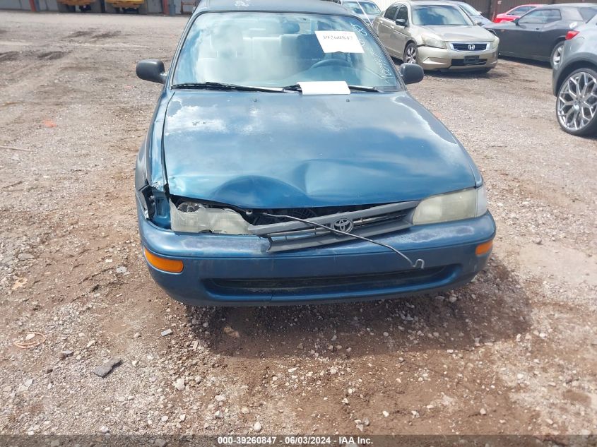 1993 Toyota Corolla Le/Dx VIN: 1NXAE09E1PZ100997 Lot: 39260847