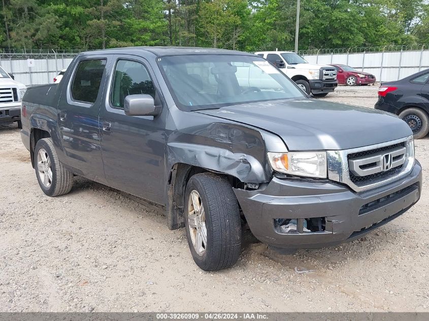 2010 Honda Ridgeline Rtl VIN: 5FPYK1F56AB011004 Lot: 39260909