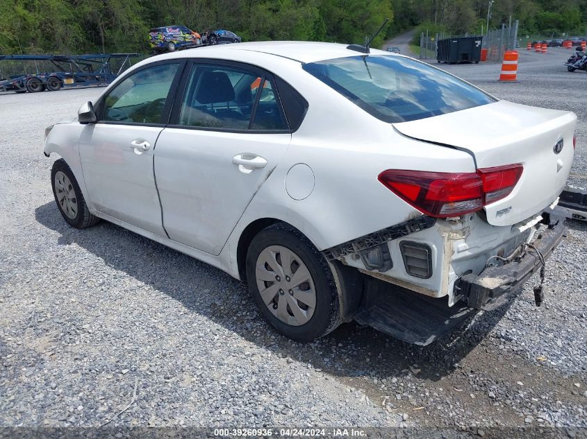 2020 Kia Rio S VIN: 3KPA24AD7LE320032 Lot: 39260936