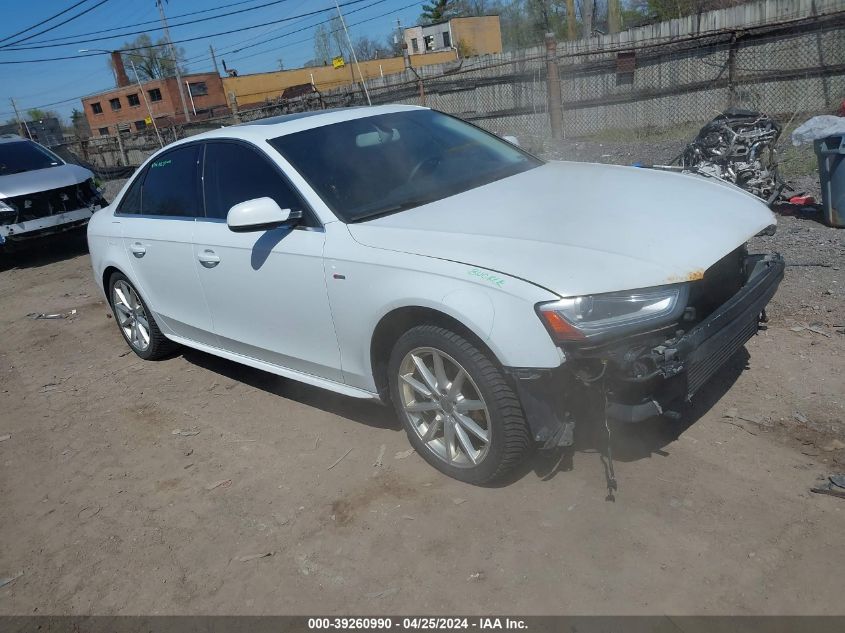 2014 AUDI A4 PREMIUM PLUS - WAUFFAFL9EA049759