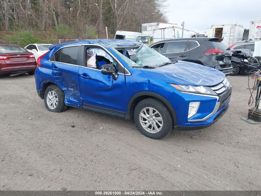 2019 Mitsubishi Eclipse Cross Es VIN: JA4AT3AA7KZ028620 Lot: 39261000