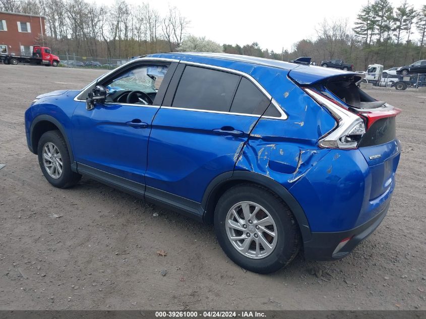 2019 Mitsubishi Eclipse Cross Es VIN: JA4AT3AA7KZ028620 Lot: 39261000