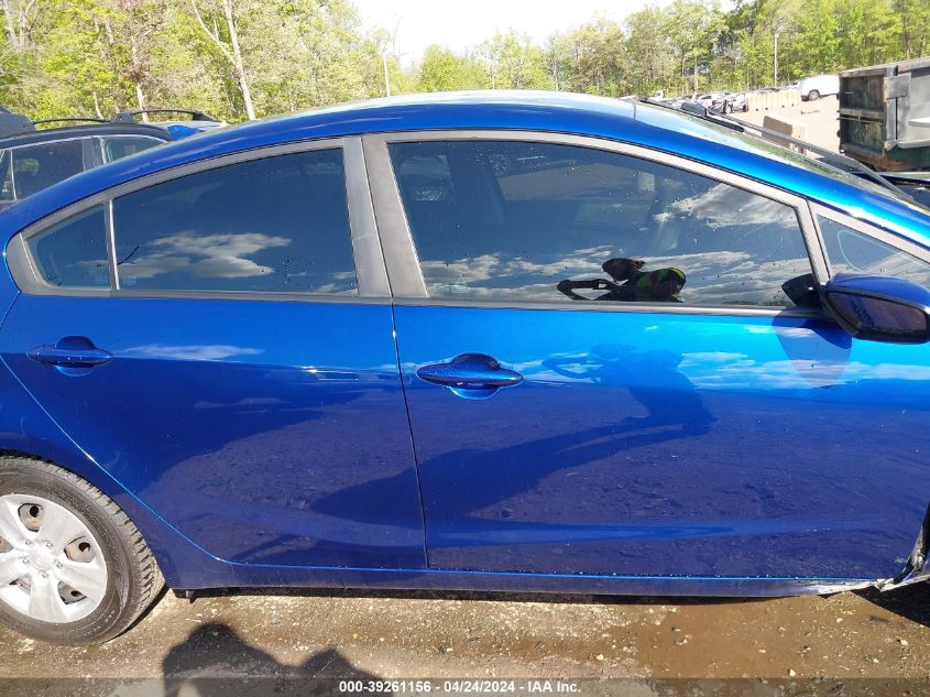 2018 KIA FORTE LX - 3KPFK4A75JE199367