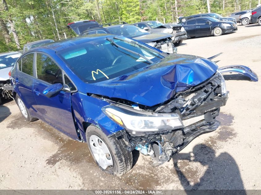 2018 Kia Forte Lx VIN: 3KPFK4A75JE199367 Lot: 39261156