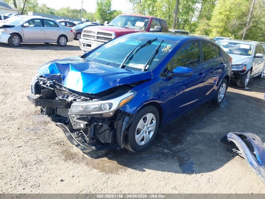 2018 Kia Forte Lx VIN: 3KPFK4A75JE199367 Lot: 39261156