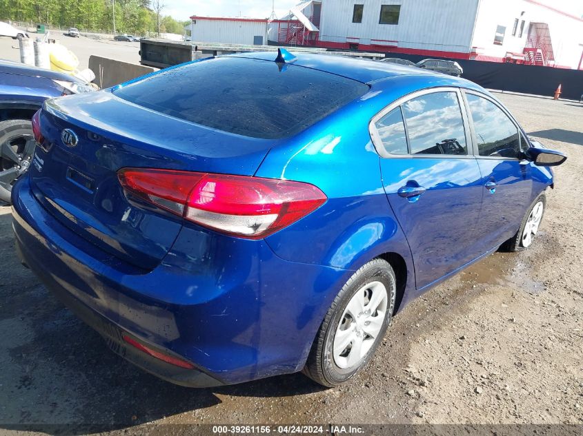 2018 Kia Forte Lx VIN: 3KPFK4A75JE199367 Lot: 39261156