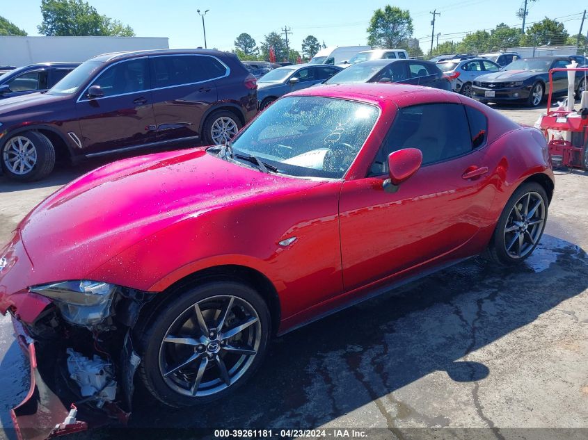 2019 Mazda Mx-5 Miata Rf Grand Touring VIN: JM1NDAM71K0301001 Lot: 39261181