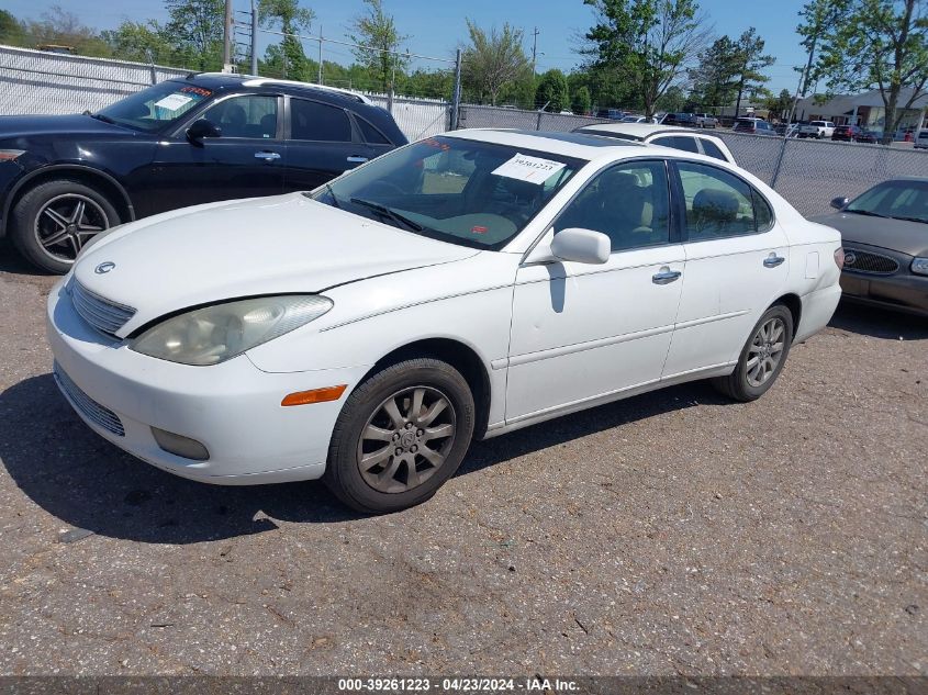 2003 Lexus Es 300 VIN: JTHBF30G930124065 Lot: 43437820
