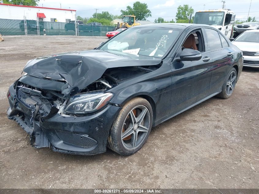 55SWF6EB0GU139240 2016 MERCEDES-BENZ C CLASS - Image 2