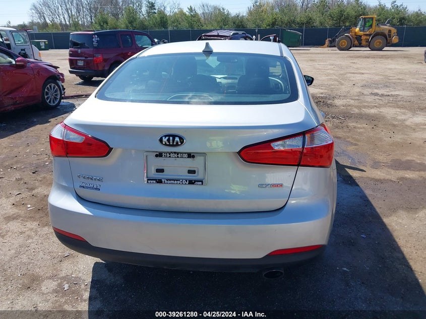 2015 KIA FORTE EX - KNAFZ4A87F5347264