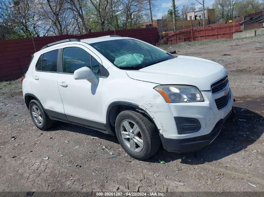 2016 Chevrolet Trax Lt VIN: KL7CJLSB4GB618797 Lot: 39261287