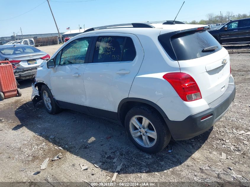 2016 Chevrolet Trax Lt VIN: KL7CJLSB4GB618797 Lot: 39261287