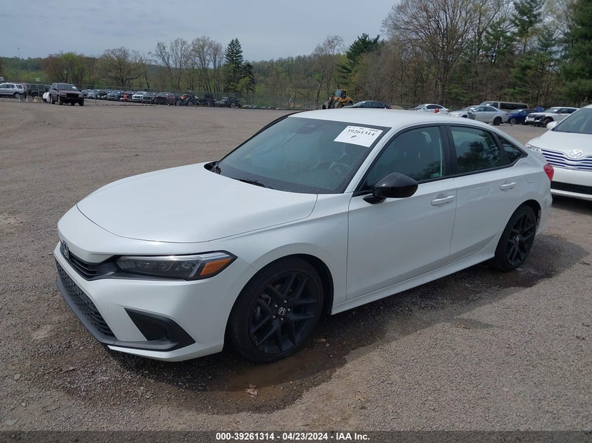 2022 HONDA CIVIC SPORT - 2HGFE2F56NH556179