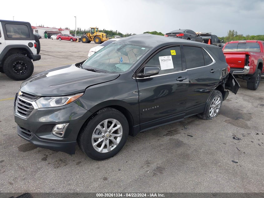 VIN 3GNAXKEV3LS509794 2020 CHEVROLET EQUINOX FWD LT 1.5L TURBO