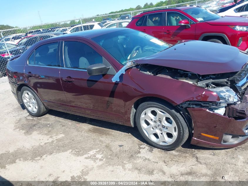 2011 Ford Fusion Se VIN: 3FAHP0HA6BR206637 Lot: 39261399