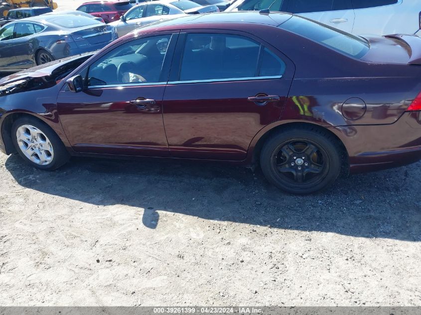 2011 Ford Fusion Se VIN: 3FAHP0HA6BR206637 Lot: 39261399