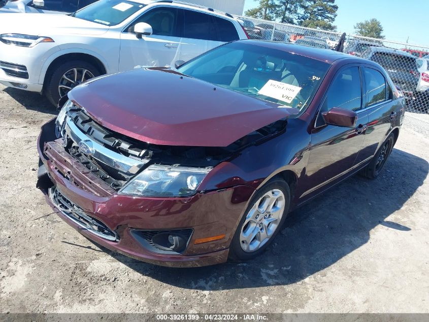 2011 Ford Fusion Se VIN: 3FAHP0HA6BR206637 Lot: 39261399