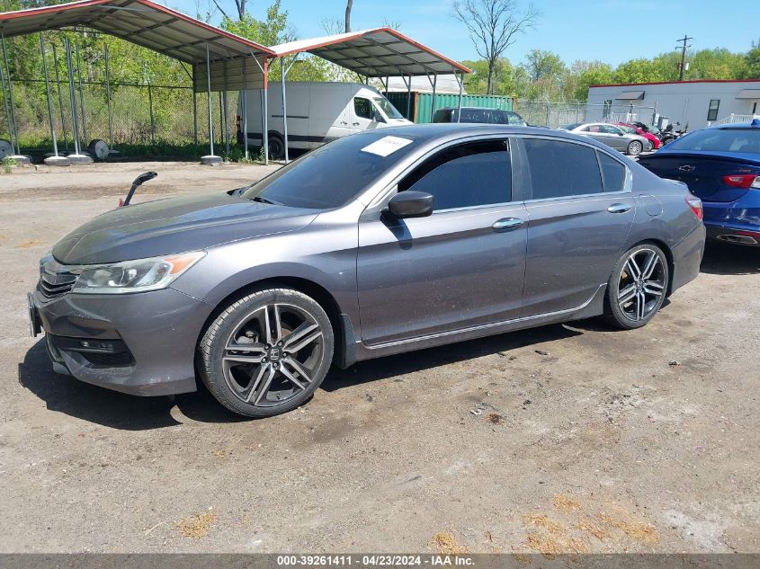 1HGCR2F56GA171875 2016 HONDA ACCORD - Image 2