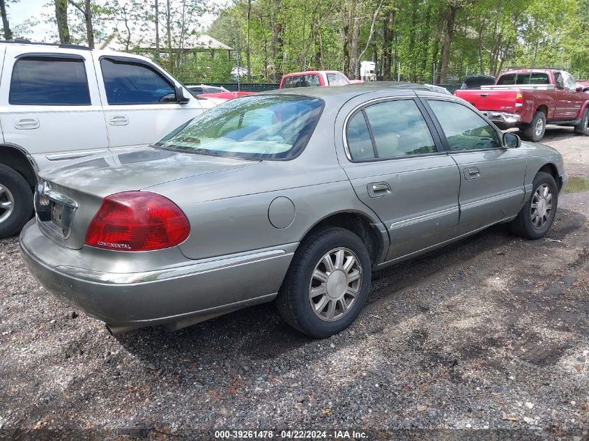 1LNHM97V3YY853708 | 2000 LINCOLN CONTINENTAL