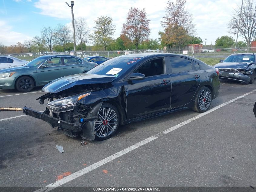 2021 Kia Forte Gt VIN: 3KPF44AC5ME415407 Lot: 39261496