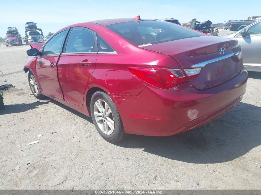 2012 Hyundai Sonata Gls VIN: 5NPEB4AC0CH382053 Lot: 39261546