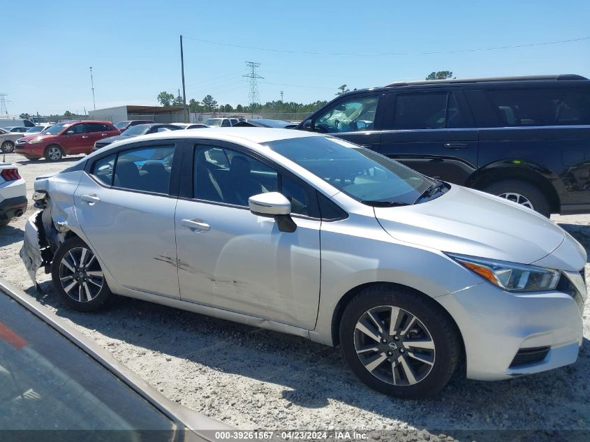 2021 Nissan Versa Sv Xtronic Cvt VIN: 3N1CN8EV2ML858518 Lot: 39261567