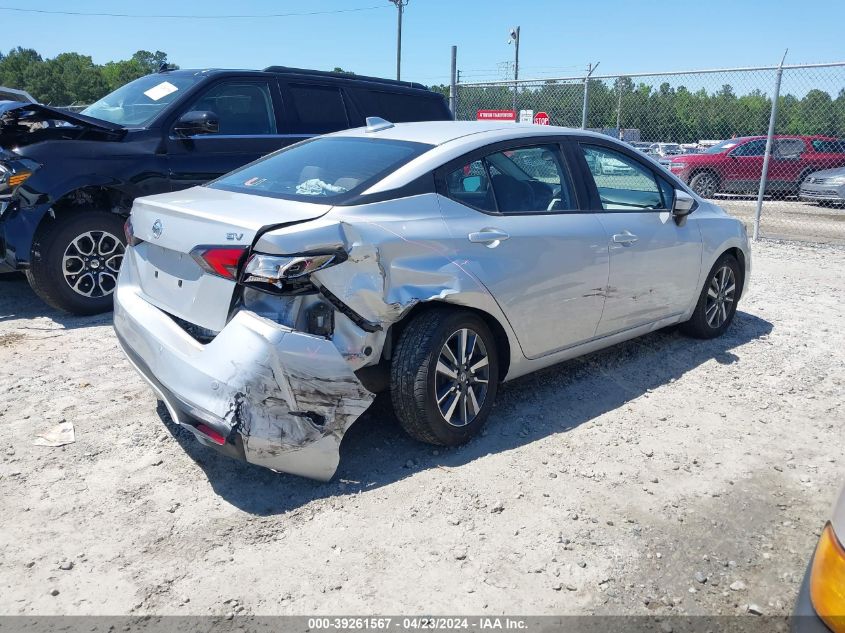 2021 Nissan Versa Sv Xtronic Cvt VIN: 3N1CN8EV2ML858518 Lot: 39261567