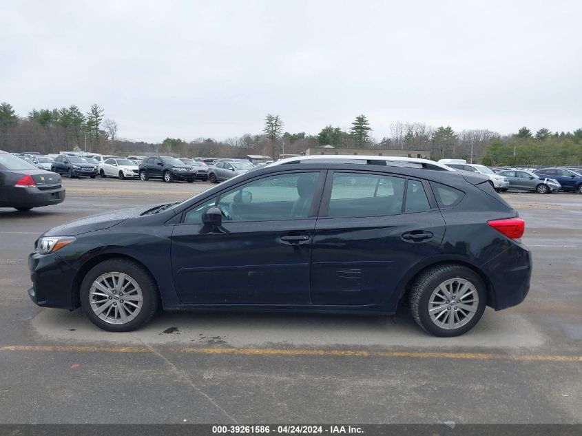 2018 Subaru Impreza 2.0I Premium VIN: 4S3GTAB66J3739273 Lot: 39261586