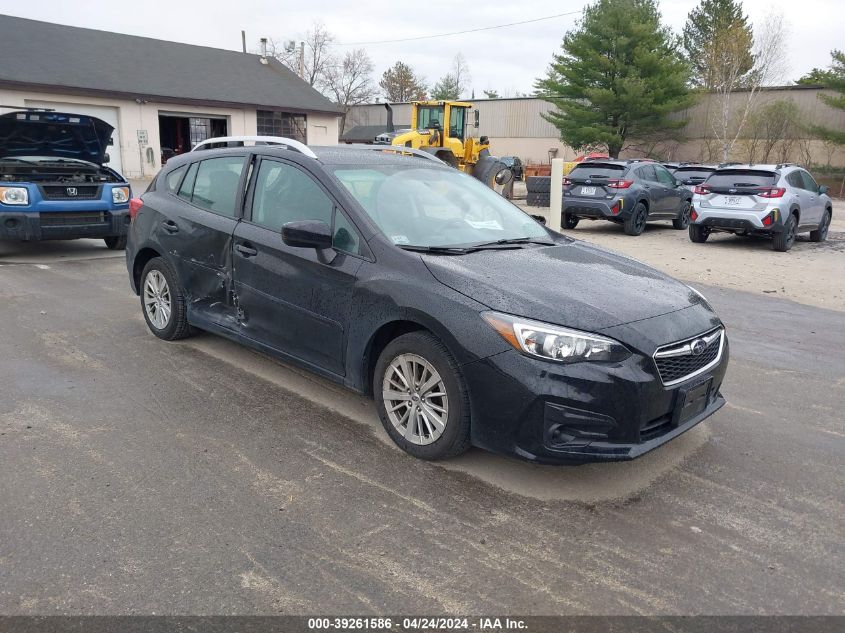 2018 Subaru Impreza 2.0I Premium VIN: 4S3GTAB66J3739273 Lot: 39261586