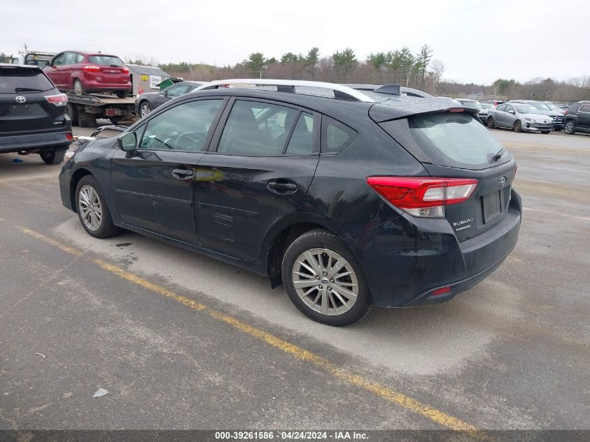 2018 Subaru Impreza 2.0I Premium VIN: 4S3GTAB66J3739273 Lot: 39261586