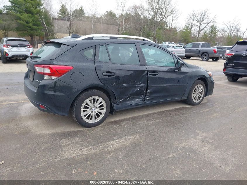 2018 Subaru Impreza 2.0I Premium VIN: 4S3GTAB66J3739273 Lot: 39261586