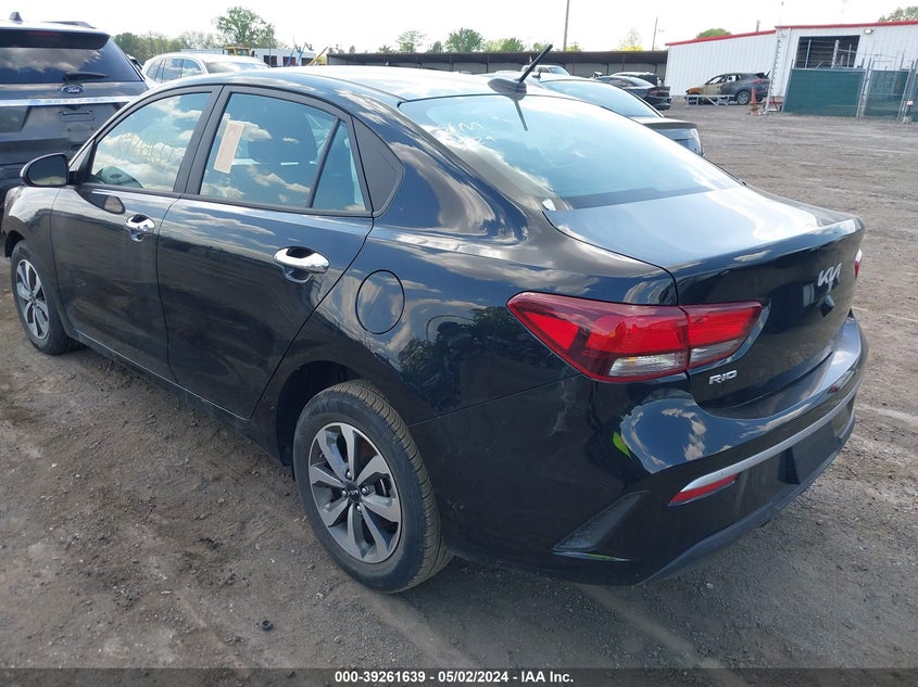 VIN 3KPA24AD5NE464617 2022 KIA RIO S