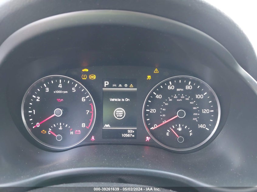 VIN 3KPA24AD5NE464617 2022 KIA RIO S
