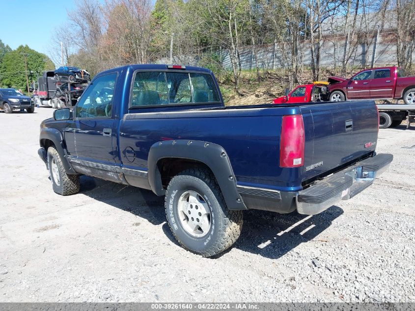 1995 GMC Sierra K1500 VIN: 1GTEK14H5SZ541050 Lot: 39261640