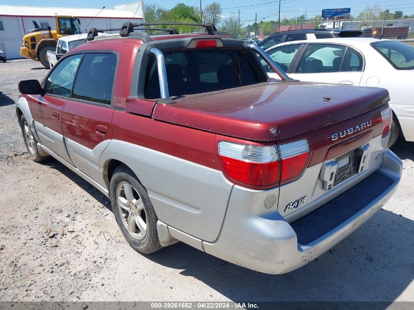 4S4BT61C137111644 | 2003 SUBARU BAJA