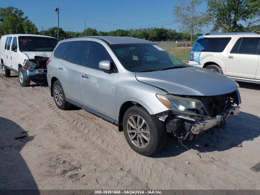 2014 Nissan Pathfinder S VIN: 5N1AR2MN9EC673446 Lot: 39261668