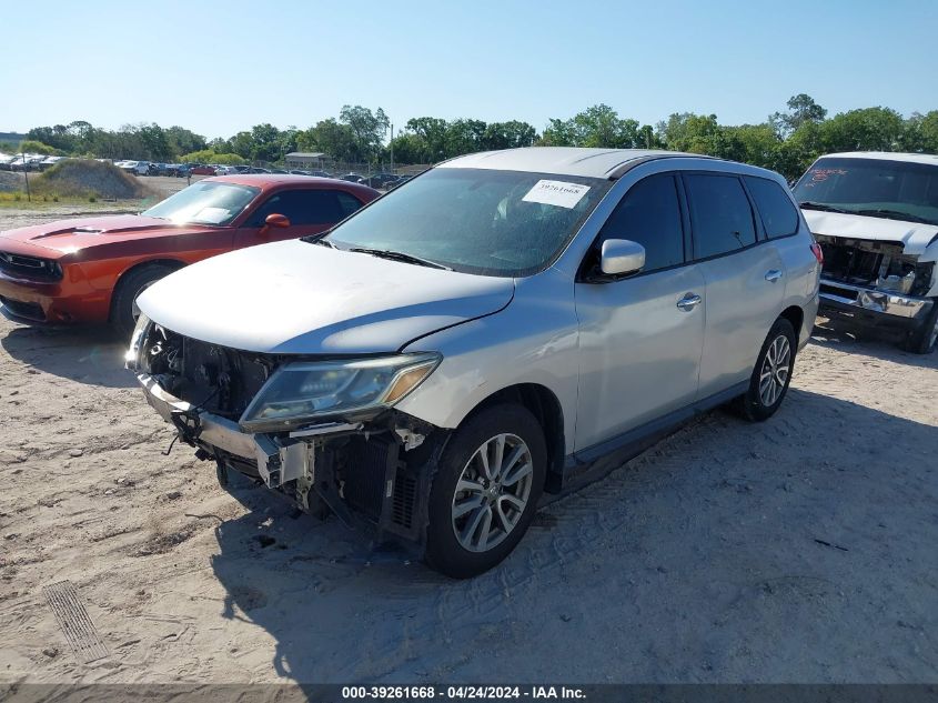 2014 Nissan Pathfinder S VIN: 5N1AR2MN9EC673446 Lot: 39261668