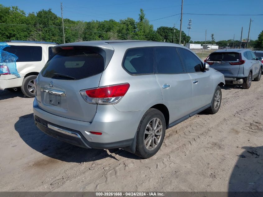 2014 Nissan Pathfinder S VIN: 5N1AR2MN9EC673446 Lot: 39261668